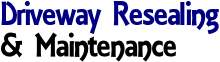 Driveway Resealing Logo